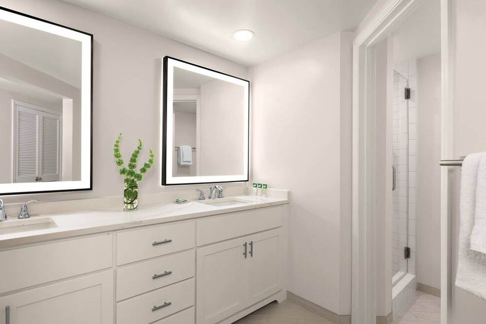 Master Bathroom of the 2 Bedroom Villa at the Marriott's Heritage Club Resort in Sea Pines Hilton Head 1000