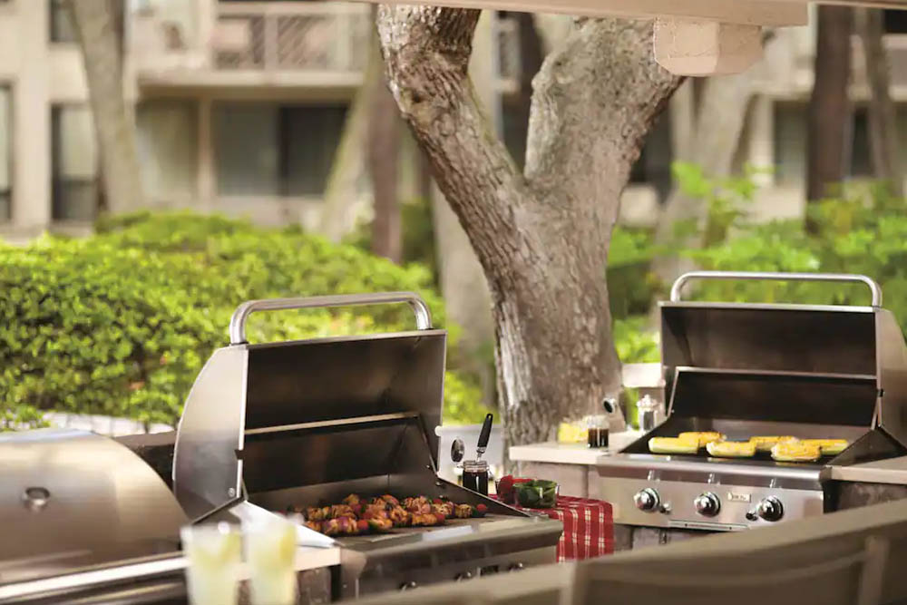 Grilling Stations at the Marriott Monarch at Sea Pines in Hilton Head 1000