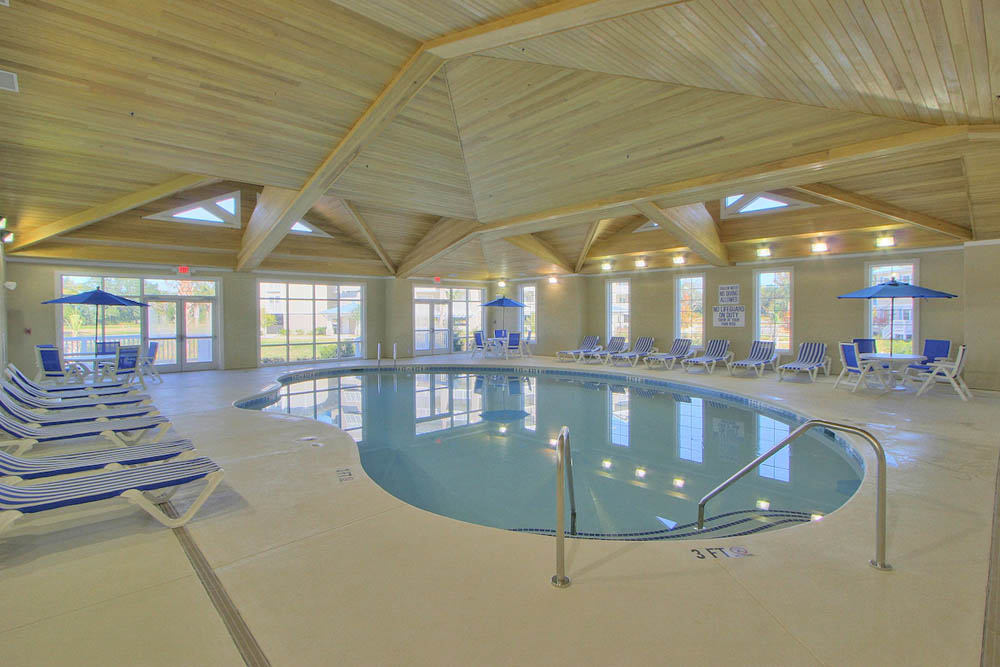 Indoor Pool at the Bluewater Resort in Hilton Head 1000